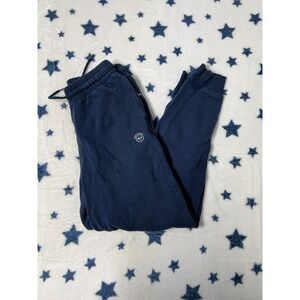 Allbirds Men's Jogger Sweatpants Size M Navy Blue Drawstring Cuffed